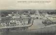 / CPA FRANCE 30 "Aigues Mortes, la gare et perspective du Canal de Beaucaire"