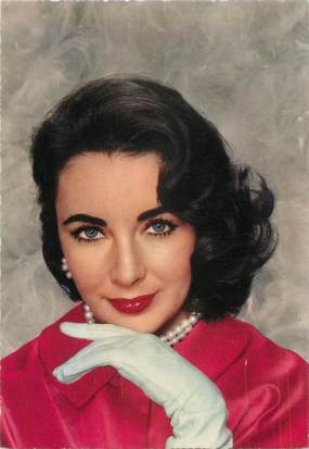 CPSM ARTISTES " Elisabeth Taylor"