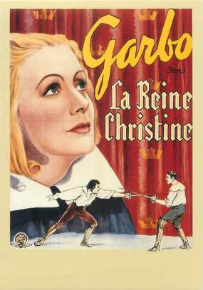 CPSM CINEMA / AFFICHE FILM " La reine Christine"