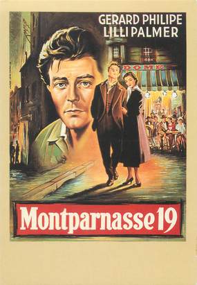CPSM CINEMA / AFFICHE FILM " Montparnasse"