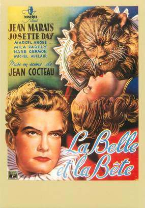 CPSM CINEMA / AFFICHE FILM " La Belle et la Bête"