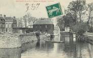 91 Essonne CPA FRANCE 91 "Boutigny, le chateau de Belébat, le canal"