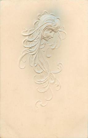 CPA ART NOUVEAU / RELIEF