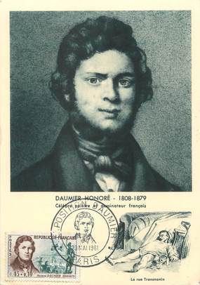 CPSM CARTE MAXIMUM " Daumier Honoré"
