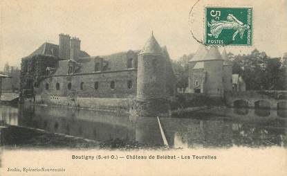 CPA FRANCE 91 "Boutigny, le chateau et les tourelles"
