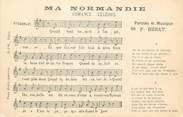 Theme CPA CHANSON ENFANTINE " Ma Normandie"