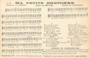 Theme CPA CHANSON ENFANTINE " Ma Petite Bretonne"