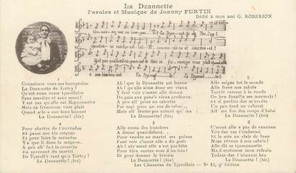 CPA CHANSON ENFANTINE " La Dzannette"