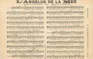 Theme CPA CHANSON ENFANTINE " L'Angelus de la Mer"