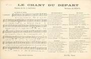 Theme CPA CHANSON ENFANTINE " Le Chant du Départ"
