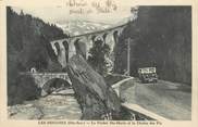 74 Haute Savoie / CPA FRANCE 74 "Les Houches, le viaduc Sainte Marie et la chaine des Fiz"