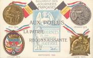 Militaire CPA MILITAIRE PATRIOTIQUE " Souvenir des Journées Françaises 1915"