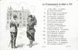 CPA MILITAIRE PATRIOTIQUE "Les 10 commandements du soldat en 1915"
