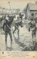 Militaire CPA MILITAIRE BELGIQUE " Soldats Français à la pêche dans les prairies inondées"
