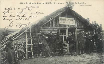 CPA MILITAIRE FRANCE " Alsace, La Vallée de Schlucht"