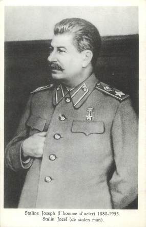 CPA POLITIQUE RUSSIE " Staline Joseph"