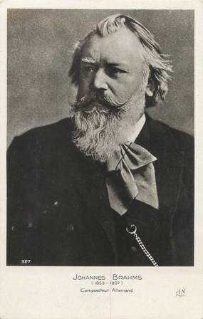 CPA MUSIQUE / COMPOSITEUR " Johannes Brahms"