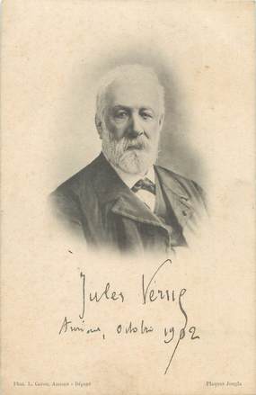 CPA ECRIVAIN " Jules Verne '