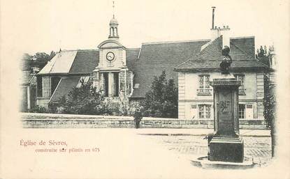 CPA FRANCE 92 "Eglise de Sèvres"