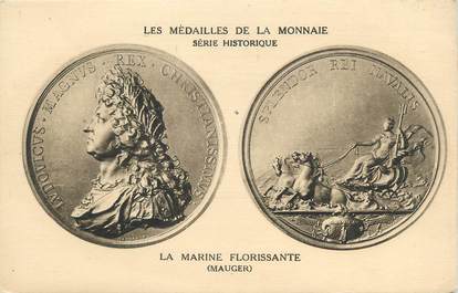 CPA MONNAIE " La marine florissante ( Mauger)"