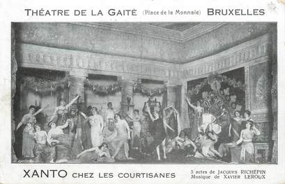 CPA THEATRE BELGIQUE " Théâtre de la Gaité à Bruxelles"