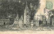 10 Aube / CPA FRANCE 10 "Troyes, les ruines de la vacherie"