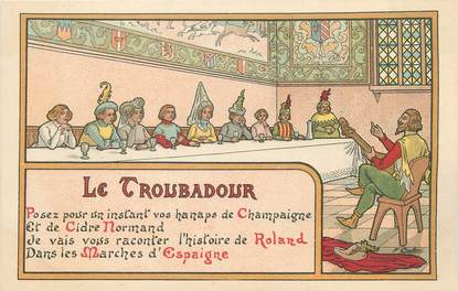 CPA ILLUSTRATEUR COULON LE TROUBADOUR