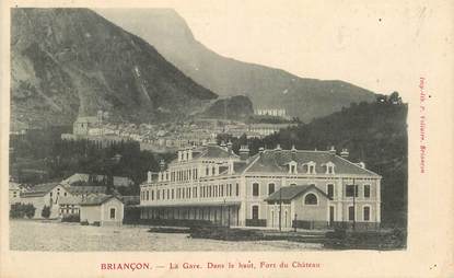 CPA FRANCE 05 "Briançon, la gare"