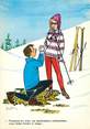 Illustrateur CPSM ILLUSTRATEUR JEAN BRIAN / SKI