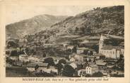 07 Ardeche CPA FRANCE 07 "Rochepaule, vue générale prise côté Sud"