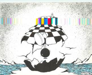 CPSM ILLUSTRATEUR Janick PREST " Echecs"