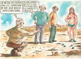 Illustrateur CPSM ILLUSTRATEUR IGNACE MOGERE " Les boulistes"