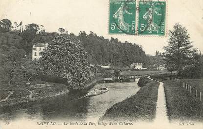 / CPA FRANCE 50 "Saint Lo, les bords de la Vire"