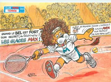 CPSM ILLUSTRATEUR KIKO " Tennis"