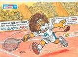 Illustrateur CPSM ILLUSTRATEUR KIKO " Tennis"