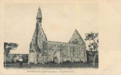 CPA FRANCE 14 "Banneville sur Ajon, Chapelle Saint Clair"