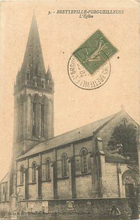 CPA FRANCE 14 "Bretteville l'Orgueilleuse, l'Eglise"