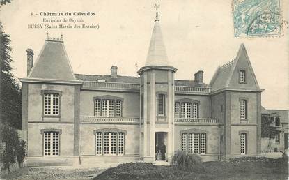 CPA FRANCE 14 "Bussy, le chateau"
