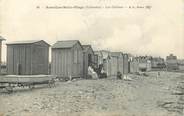 14 Calvado CPA FRANCE 14 "Asnelles Belle Plage, les Cabines"