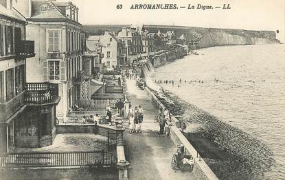 CPA FRANCE 14 "Arromanches les Bains, la digue"