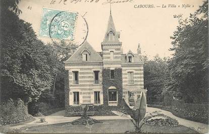 CPA FRANCE 14 "Cabourg, villa Nylie"