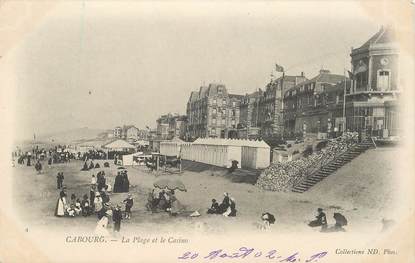 CPA FRANCE 14 "Cabourg, la plage"