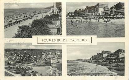 CPA FRANCE 14 "Cabourg" / Taxe au verso