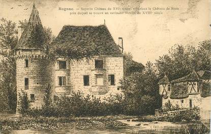 CPA FRANCE 13 "Rognac, le Chateau"