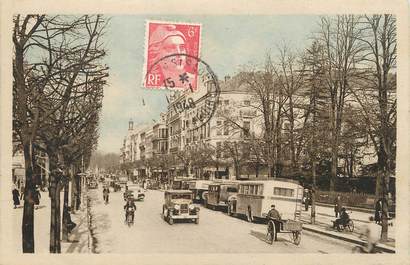 / CPA FRANCE 71 "Chalon sur Saone, bld de la République" / AUTOMOBILE