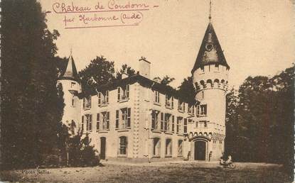 CPA FRANCE 11 "Chateau de Condom, par Narbonne"