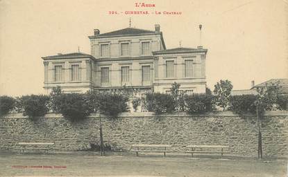 CPA FRANCE 11 "Ginestas, le chateau"