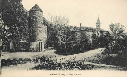 CPA FRANCE 83 "Tourris, le chateau"