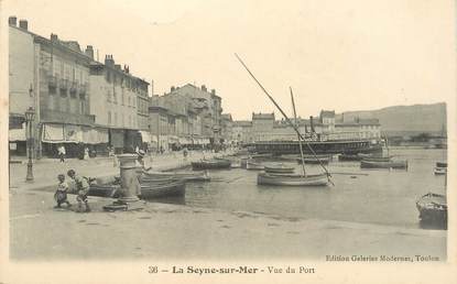 CPA FRANCE 83 "La Seyne sur Mer, le port"