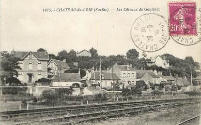 / CPA FRANCE 72 "Chateau du Loir, les côteaux de Goulard"